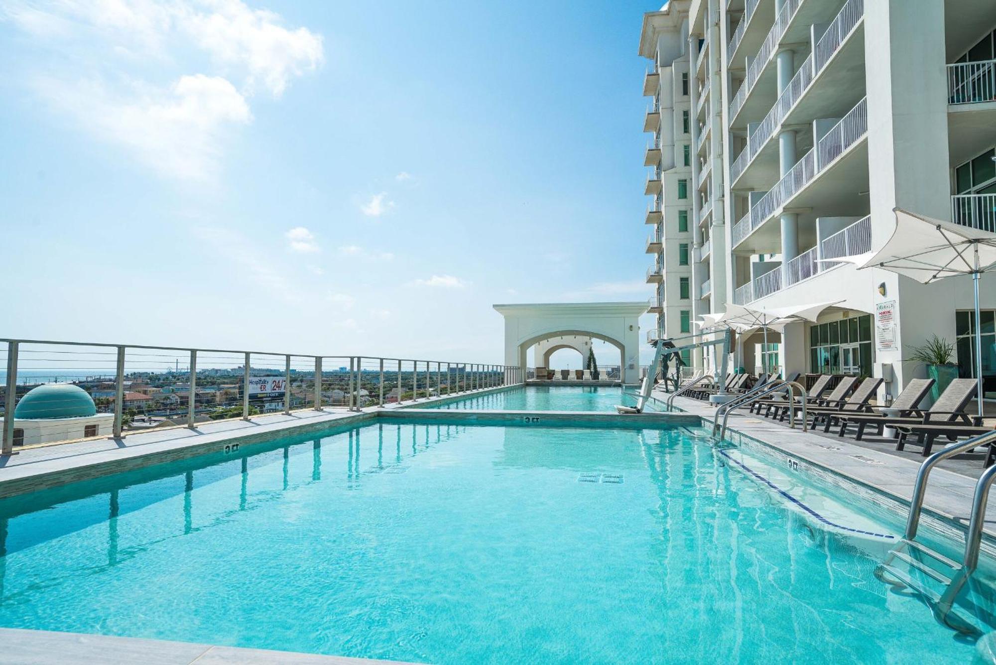 Sea It All Infinity Pool Ocean Views Steps From The Beach - A Perfect Romantic Getaway Apartment Galveston Luaran gambar